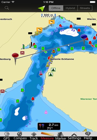 Mecklenburg - Pomerania Lakes screenshot 2