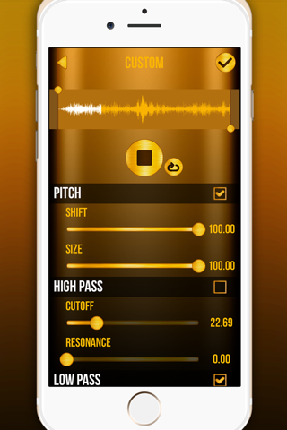 Best Voice Changer – Free Sound Editor App & Recordings Modifier With Funny Effects screenshot 4
