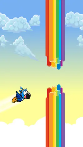 Game screenshot Pipe Fly - Tiny Bird Flaps his Wings over the Rainbow Towers mod apk