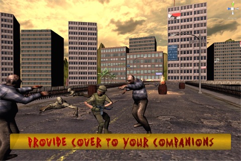 Elite Sniper City Defender Zombies Invasion screenshot 2