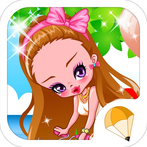 骑车小魔女 - 装饰化妆换装，公主女生小游戏免费 icon