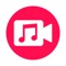 You can use this app to add your songs to Videos