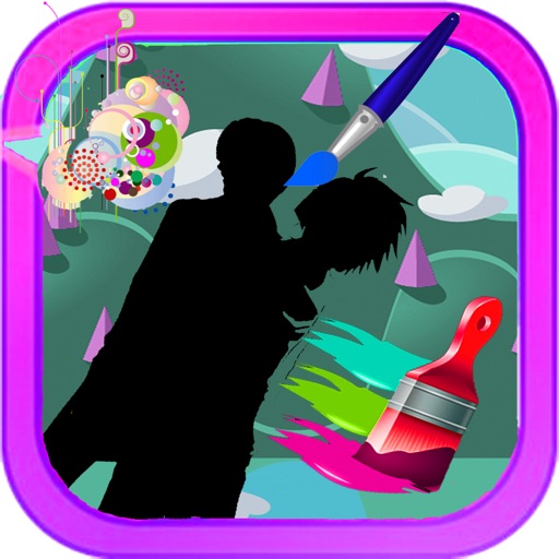 Coloring For Kids Game Death Note Edition Icon