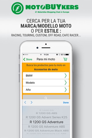 Motobuykers: Para ti y tu moto. Cascos y Equipación moto, Accesorios moto y Outlet Moto. screenshot 3