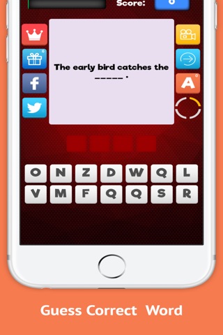 Proverbs Trivia Quiz, Word Guessing Game Challenge screenshot 4