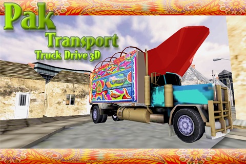 Pak Transport Truck Drive 3D screenshot 3