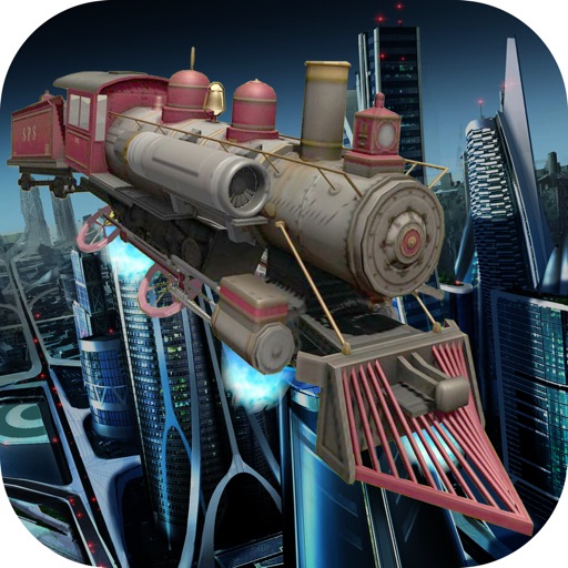 Flying Train Simulator 3D Free 2016 iOS App