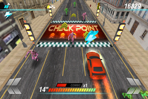 Stupid Cars | The Free Car Race Game vs. Walking Zombies screenshot 4