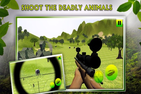 Ranger Safari Sniper Shot: Predator Survival Chaos screenshot 4