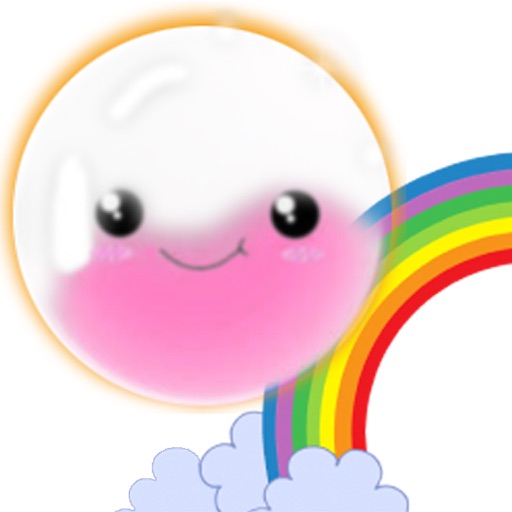 Rainbow bubble iOS App
