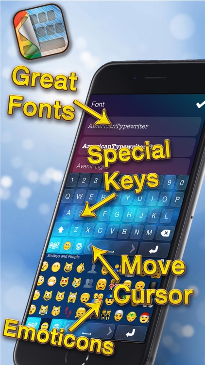 Ultimate Keyboard Themes – Customize Cool Key.boards with Color Text Fonts for iPhone
