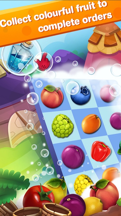 Hungry Fruit Bear Harvest Blast Matching Puzzler Games Free