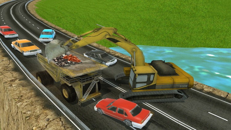 Real City Crane excavator operator simulator : Enjoy Dump truck, Drive Heavy Construction Material & Transport vehicle