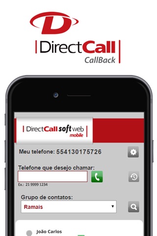 Directcall Callback screenshot 2