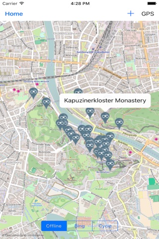 Salzburg (Austria) Travel Map screenshot 2