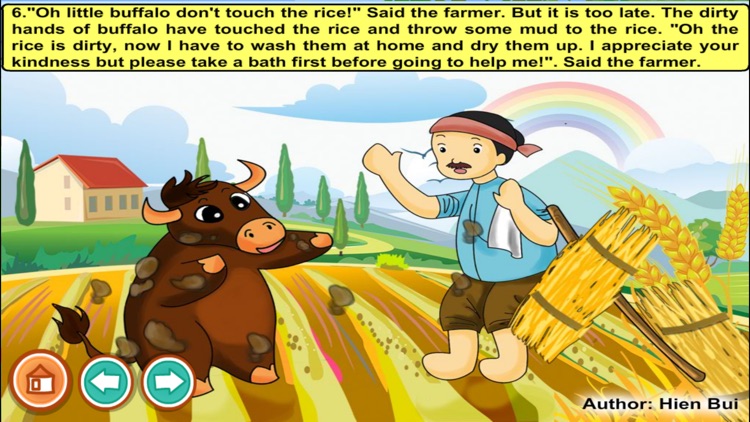 A dirty buffalo (Story and games for kids)