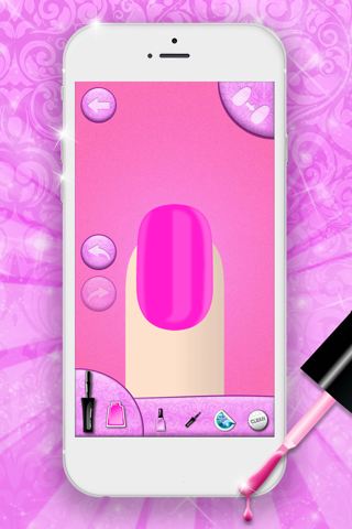 Fashion Nail Art Designs Game screenshot 3