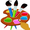 The Kids Drawing Desk-Colorful Drawing and Scratch Images App for Babies