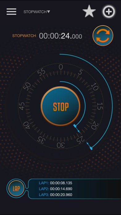 Screenshot of Smart Stopwatch and Timer1