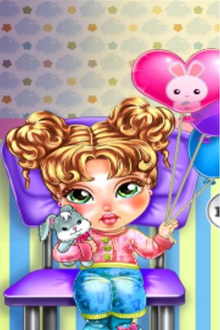 Cute girl est malade:Maquillage Salon Robe jeux de screenshot 3
