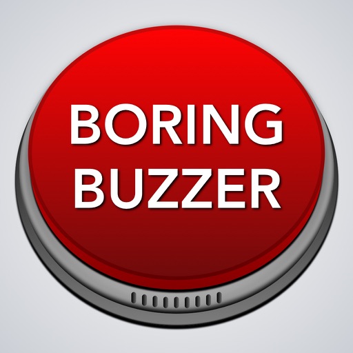 Boring Buzzer iOS App