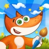 Tim the Fox - Paint - free preschool coloring game