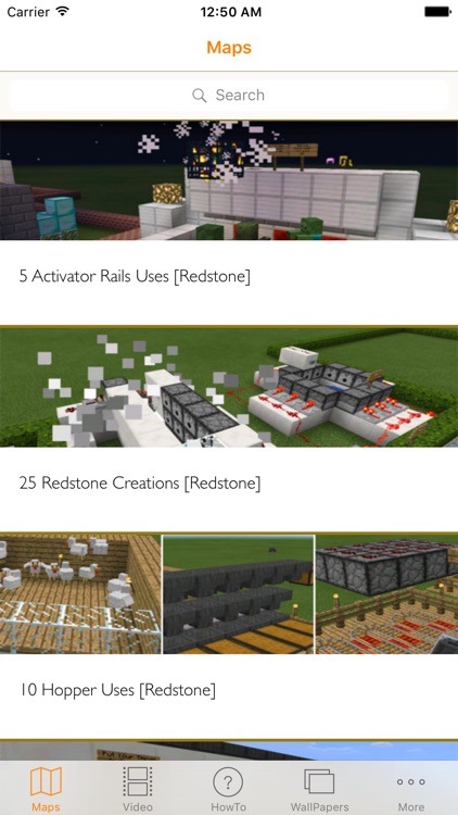 Redstone MAPS for Minecraft PE ( Pocket Edition ) + Best Custom Map for MCPE !!