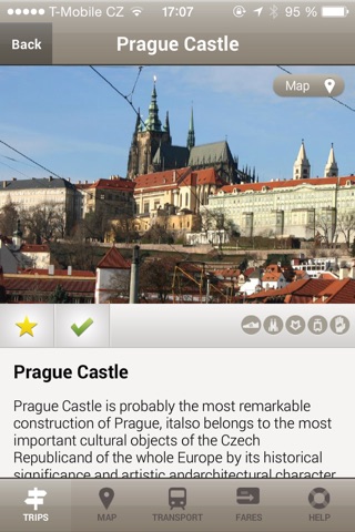 Prague Trips by Public Transport screenshot 2