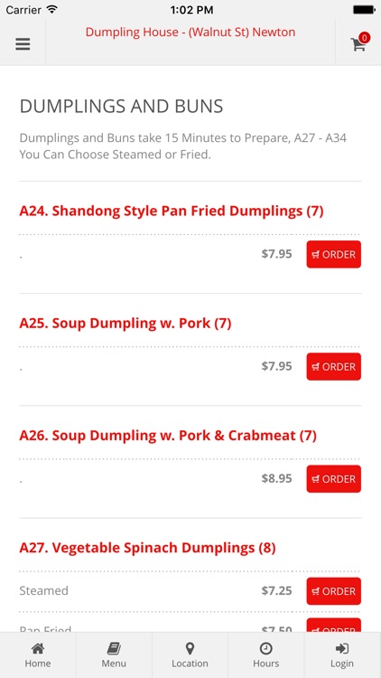 Dumpling House - Newton Online Ordering