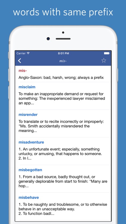 English Prefixes and Suffixes - quiz, flashcard