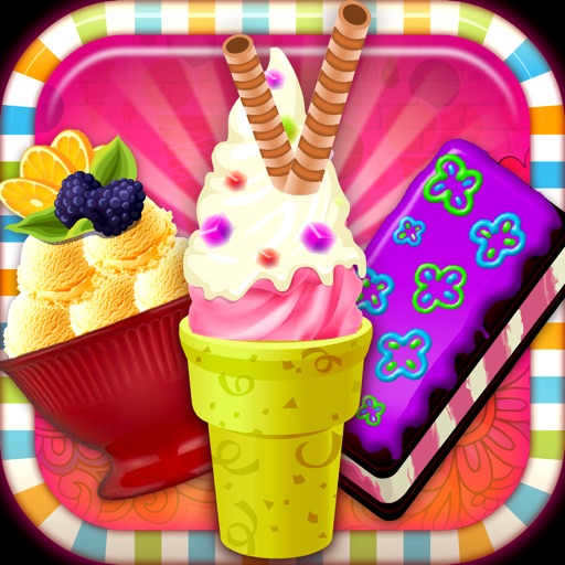 Ice Cream Yogurt Maker! Make Homemade Frozen Food Treats. Swirl, Decorate, Serve and Eat. iOS App