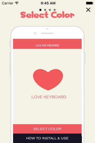 LUV Keyboard - Love Emoji screenshot 2