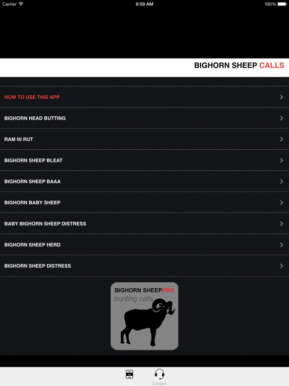 REAL Bighorn Sheep Hunting Calls - 8 Bighorn Sheep CALLS & Bighorn Sheep Sounds! -- BLUETOOTH COMPATIBLE