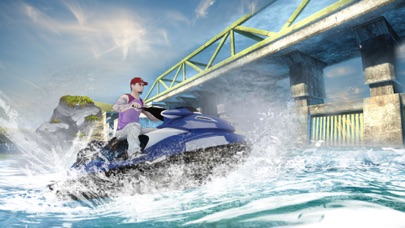 How to cancel & delete Jetski Wave Surfer Extreme Hydro Racing Championship Unlimited from iphone & ipad 3
