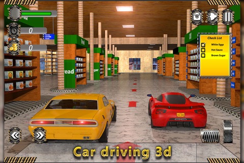 Super Market Car Drive Thru: Futuristic City Auto Shopping 3D screenshot 3