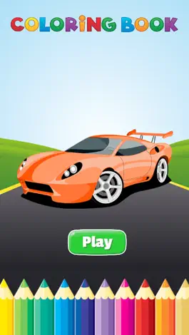 Game screenshot Sports Car Racing Coloring Book - Drawing and Painting Vehicles Game HD, All In 1 Series Free For Kid mod apk