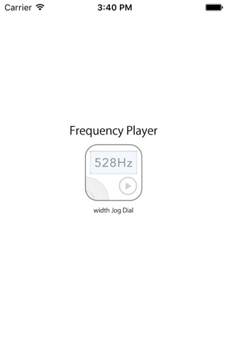 Frequency Player with JogDial screenshot 2