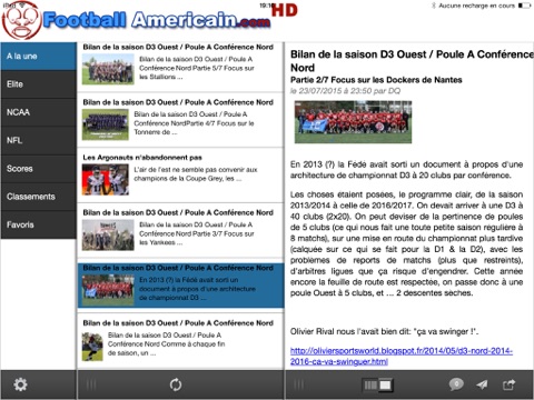 Football Américain HD screenshot 2