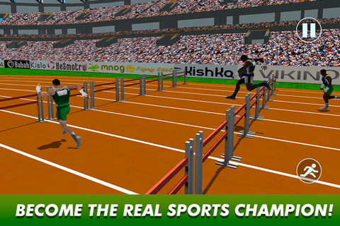 Athletics Running Race Game screenshot 4
