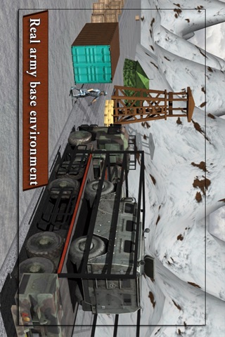 Army Cargo Truck Transport 3d screenshot 4
