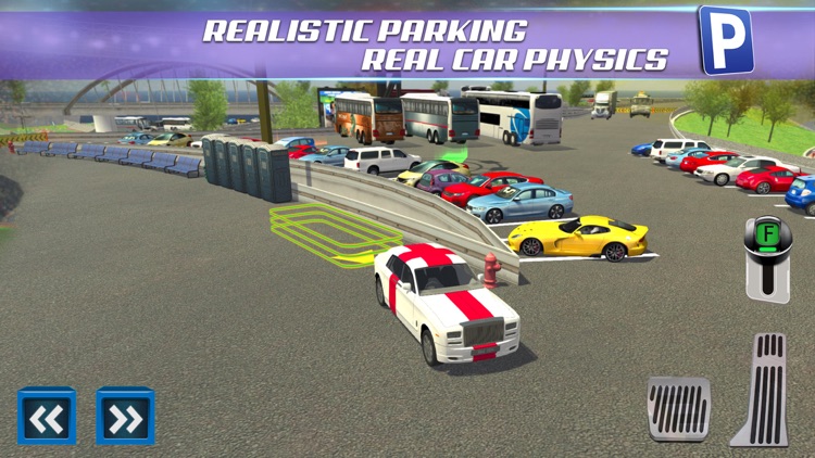 Soccer Stadium Sports Car & Bus Parking Simulator 3D Driving Sim screenshot-3