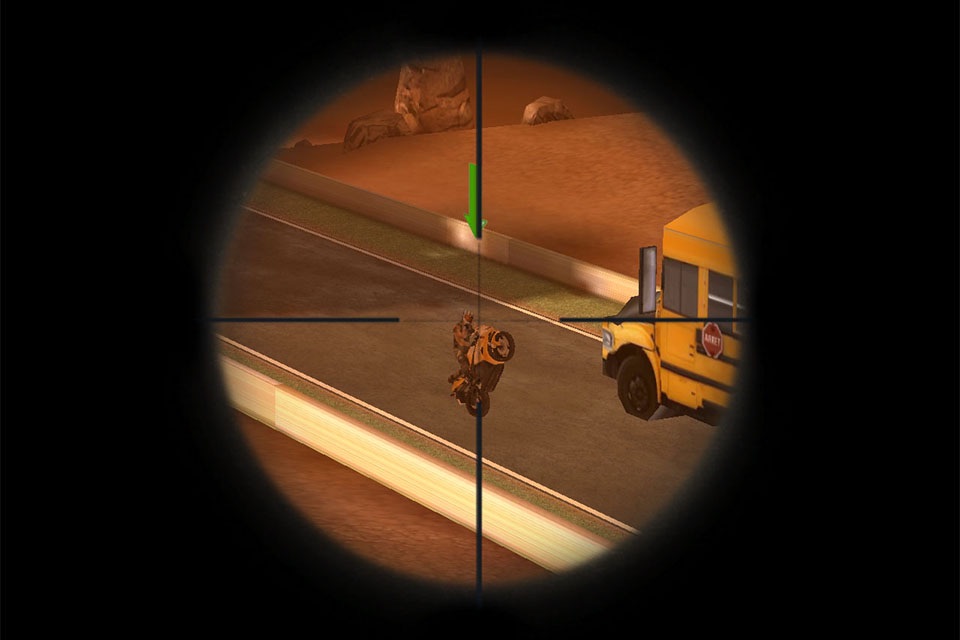 Spy Moto Sniper Attack - Death Moto bike Hunter : fully free game screenshot 4