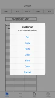 How to cancel & delete customer list 1