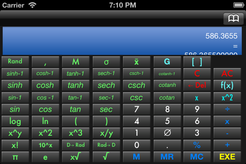 scientific graphing calc screenshot 4