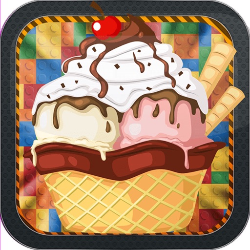 Ice Cream Maker for Kids: Lego Version Icon