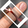 Icon Laser Cut Fingers Prank