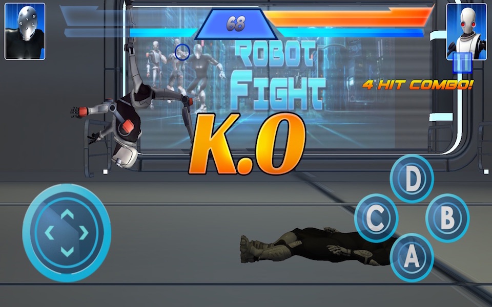 Mech Robot Fighters - Metal Warrior Combat screenshot 2