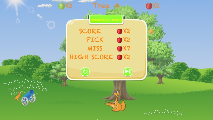 Neverfull Pouch : endless shooting of colorful apples and birds - free casual games for kids by top fun