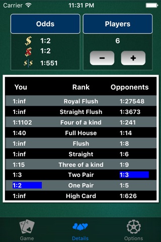 Holdem Signs Pocket screenshot 2