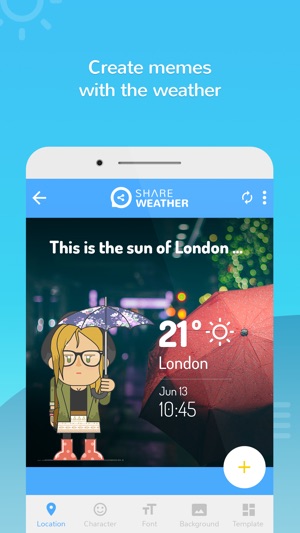 Share Weather - Create Forecast Memes(圖1)-速報App